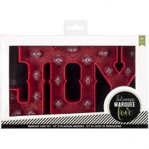 Marquee Love Collection Christmas Marquee Kit Plastic Joy