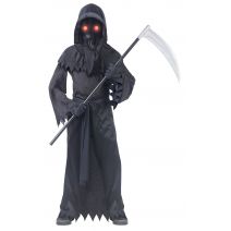 Fun World Grim Reaper Fade in or Out Unknown Phantom Costume Black Child Medium 8 10