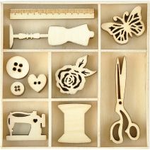 Themed Mini Wooden Flourishes Treasures