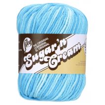 Spinrite Lily Sugar'n Cream Yarn - Ombres Super Size-Swimming Pool