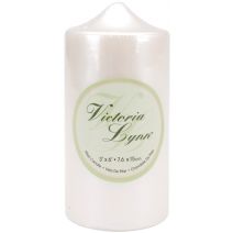 Pillar Candle 2.875 X6 Inches Pearlescent White