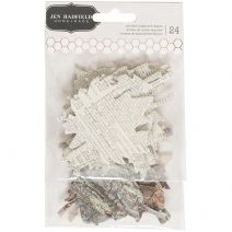 Warm And Cozy Collection Chipboard Leaves
