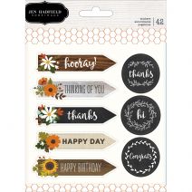 Warm And Cozy Collection Cardstock Stickers