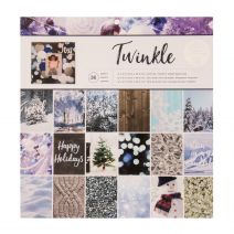 Holiday Single Sided Paper Pad Twinkle