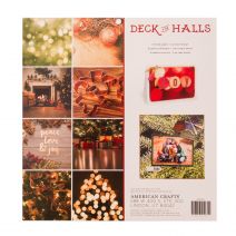 Holiday Single Sided Paper Pad Deck The Halls