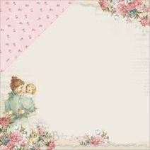 Peek A Boo 12 X 12 Inches Collection Double Sided Paper Infant