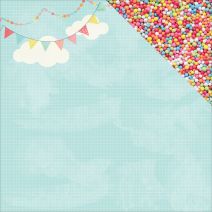 Party Time 12 X 12 Inches Collection Double Sided Paper 100 And 1000