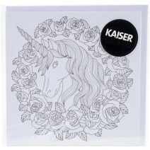 Kaiser Colour Gift Card with Envelope Unicorn
