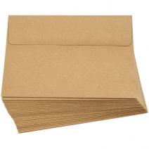 Heavyweight A7 Envelopes 5.25 X7.25 Inches Kraft
