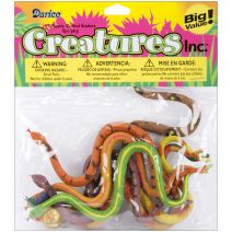 Assorted Plastic Snakes