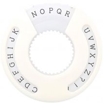 Large 0.75 Inches Sans Serif Font Wheel - Label It
