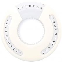 Label It Font Wheel Serif Small