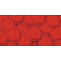 Acrylic Pom Poms Red 0.5 Inch
