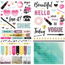 Urban Chic Collection Cardstock Stickers Accents