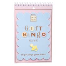 Baby Shower Game Pad Gift Bingo
