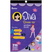Sticker Book Dress Up Diva