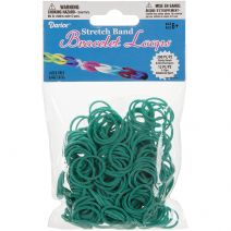 Stretch Band Bracelet Loops With S Clips Turquoise