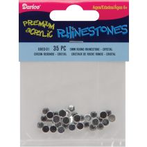 Round Rhinestones Embellishment 5mm Crystal