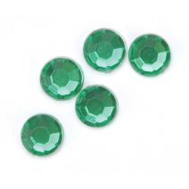 Round Rhinestones Embellishment 5mm Emerald