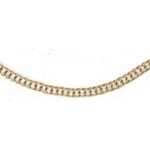 Steampunk Chain Double Twisted Oval Chain Antique Gold