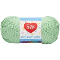 Red Heart Soft Baby Steps Yarn-Baby Green