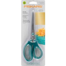 Fiskars Lia Griffith Fringe Scissors Teal 1 Pack of 1 Piece