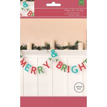 Christmas Kit Banner Merry And Bright