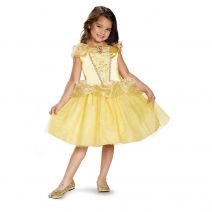 Belle Classic Disney Princess Beauty & The Beast Costume One Color Medium 7-8