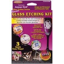 Armour Starter Glass Etching Kit With Assorted Ste