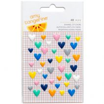 Finders Keepers Collection Enamel Hearts